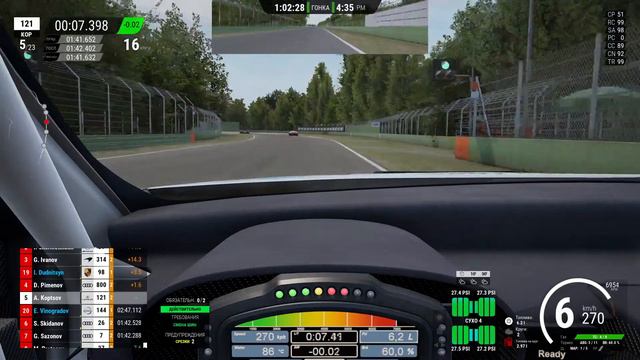 Simcentral.ru - Alien Zadrotti VDES Pro Cup | Rd3 - Imola | Третий этап чемпионата смотреть онлайн