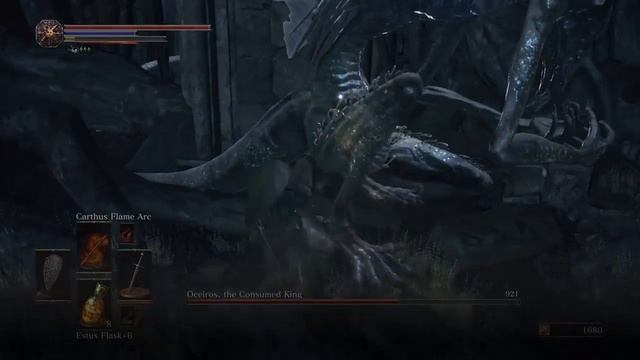 Dark Souls 3- Oceiros, The Consumed King Boss Fight смотреть онлайн