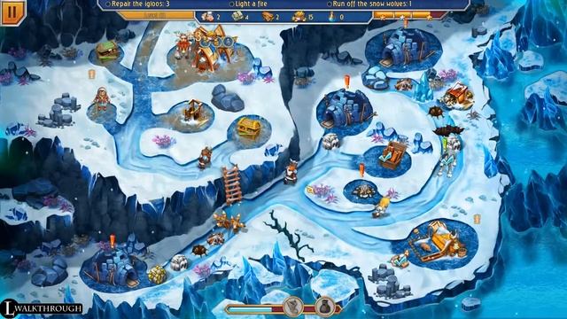 Viking Brothers 6 - Level 53 Walkthrough смотреть онлайн