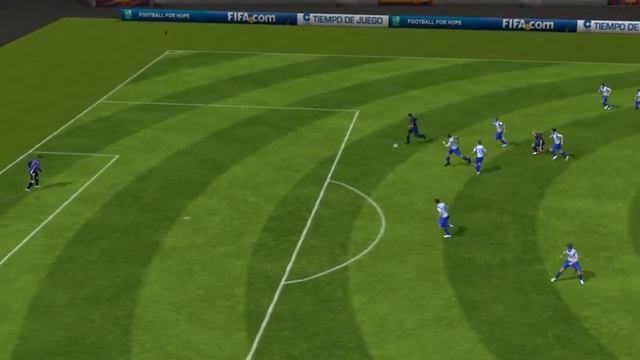 FIFA 13 iPhone/iPad - FC Barcelona vs. Molde FK смотреть онлайн