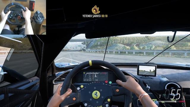 800 HP Ferrari 488 Black | FORZA HORİZON 5 | Steering Wheel + Shifter (4K) смотреть онлайн