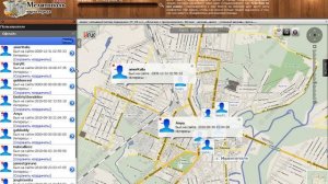 Жители/пользователи на карте Мелитополя