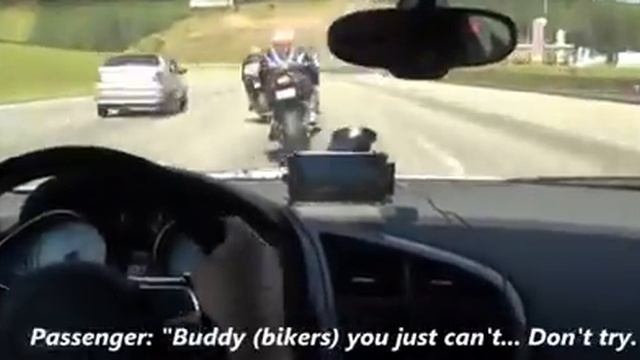 Audi R8 V10 (600hp) vs Suzuki GSXR 1000cc (185hp) vs Kawasaki Ninja ZX 10R 1000cc (201hp) смотреть онлайн