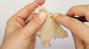 Вяжем звездочки крючком