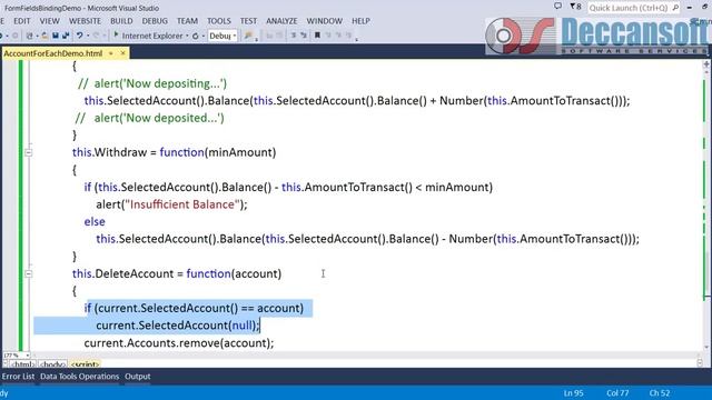 Part 9- Unobstrusive Event Handling in Knockout .JS смотреть онлайн