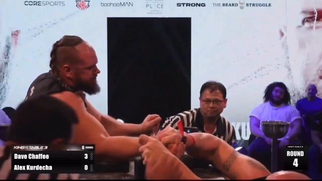 Dave Chaffee Vs Alex Kurdecha King Of The Table 3 Armwrestling Supermatch