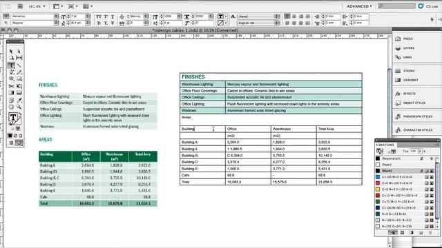 Part 1 Creating basic tables in Indesign смотреть онлайн