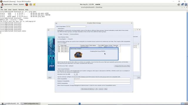 Oracle ASM Disk Failure Simulation (Case Study 1) смотреть онлайн