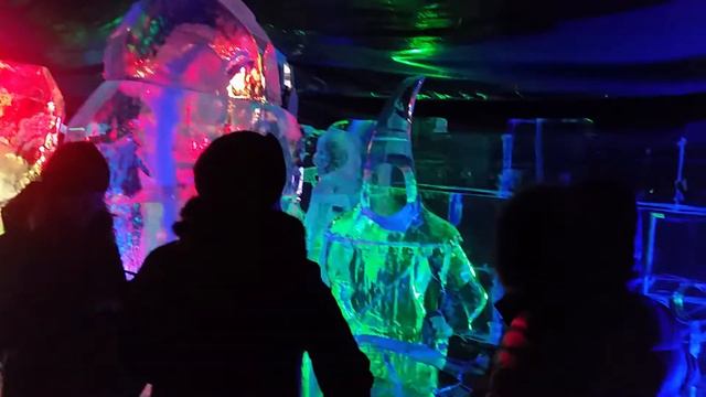 Выставка ледяных фигур. Санкт-Петербург 2018 год смотреть онлайн