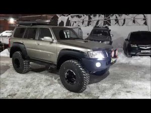 Ниссан Патрол на 40 колесах