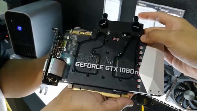 ZOTAC GTX 1080 Ti Mini Water Cooling смотреть онлайн