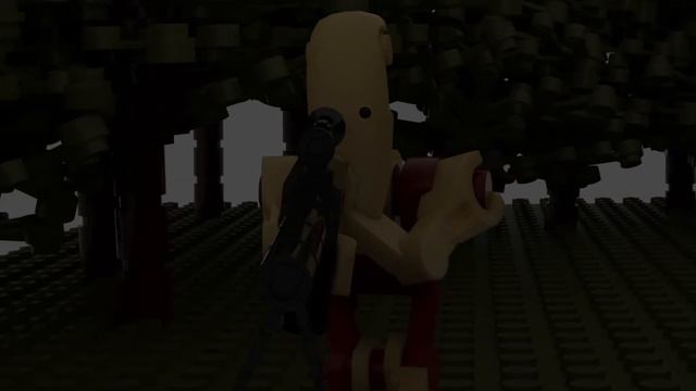 Lego Battle Droid Render Blender 3D Animation смотреть онлайн