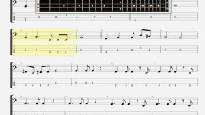 Beatles The   Every little thing BASS GUITAR TABLATURE