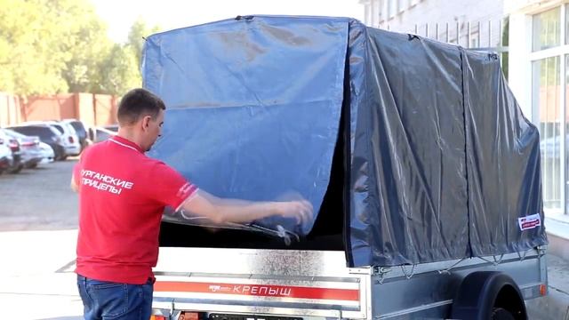 Какие ТЕНТЫ у прицепов?! Размеры, отличия, фишки! ЭТО ВАЖНО. Крепыш 2.0 и Крепыш 2.5 смотреть онлайн