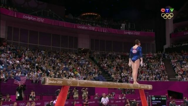 Aliya Mustafina 2012 Olympic Beam AA смотреть онлайн