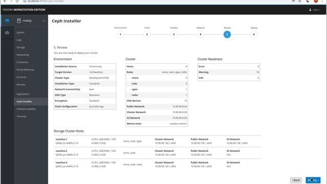 Installing a Ceph cluster with a GUI смотреть онлайн
