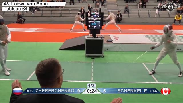 2020 135 T64 19 M F Individual Bonn GER WC GREEN ZHEREBCHENKO RUS vs SCHENKEL CAN смотреть онлайн