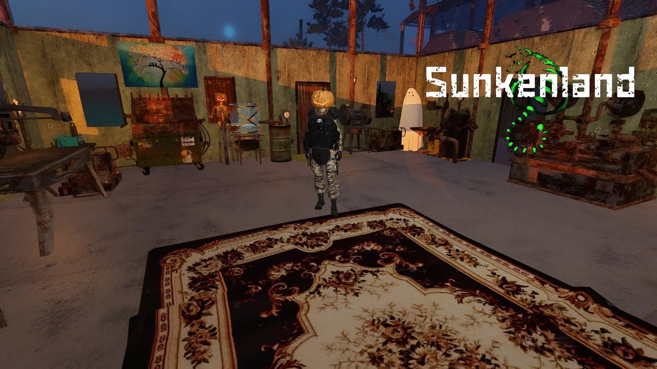 СМОТРЮ ХЭЛЛОУИНСКОЕ ОБНОВЛЕНИЕ - Sunkenland № 15 смотреть онлайн