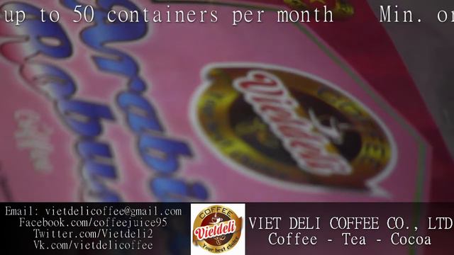 Vietdeli Coffee - Arabica Robusta Roasted Coffee Beans - 1 смотреть онлайн