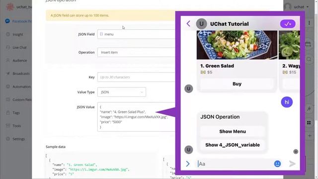 UChat Tutorial 19 - How to Use JSON Operation смотреть онлайн