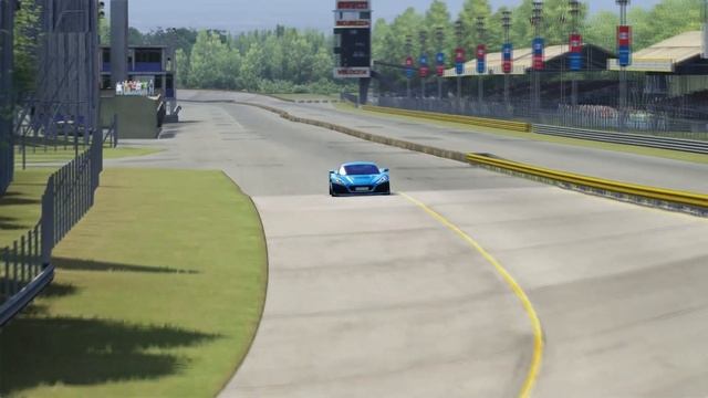 Rimac Nevera Vs Bugatti Vision GT At Monza Full Course