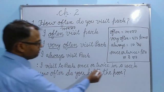 How To Give Answer Question Of ' How Often'
