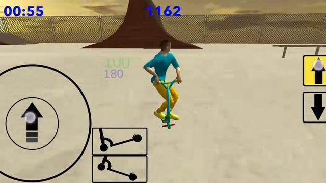 Крутая игра на трюковом самокате смотреть онлайн