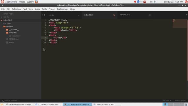 04 Flask Web Development render html template смотреть онлайн