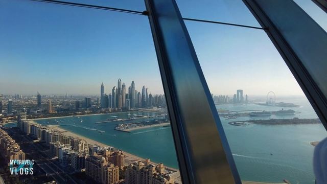 THE VIEW AT THE PALM | 360° Views of Dubai Palm Jumeirah Sunset View | 4K | Dubai Tourist Attractio смотреть онлайн