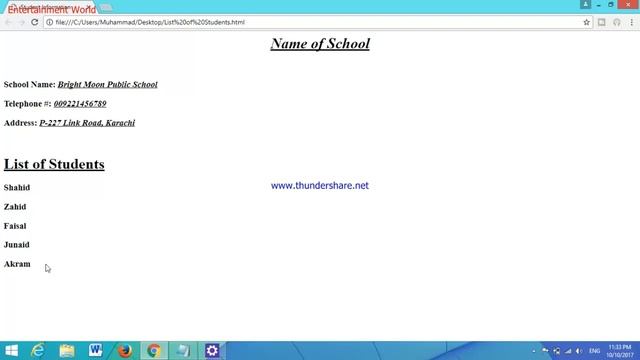 How To Make Ordered List And Unordered List Tutorial 4 смотреть онлайн