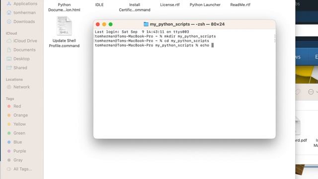 How to Install Python on Mac and Run Python Code (via Terminal or IDLE) смотреть онлайн