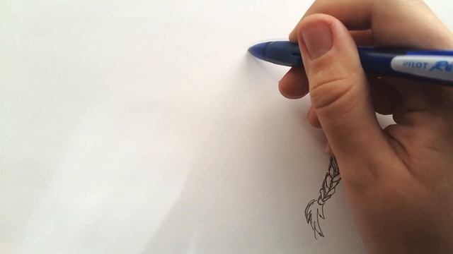 как нарисовать косичку из волос смотреть онлайн