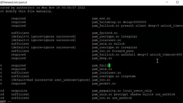 How To Lock User Accounts In Linux After X Failed Login Attempts Using pam_faillock - Step-By-Step смотреть онлайн
