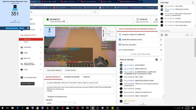 JUGANDO MINECRAFT ROBLOX Y GEOMETRY DASH EN DIRECTO - Gamer FireYT смотреть онлайн