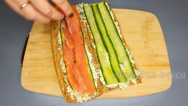 Шпроты и Форель! ГОСТИ были в ВОСТОРГЕ от этой Закуски! Вкуснее ОБЫЧНЫХ Бутербродов смотреть онлайн