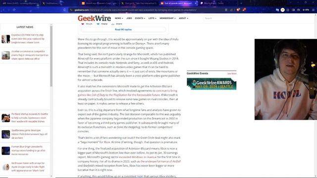 THE END OF THE CONSOLES WARS IS COMING | PS5 AND XBOX HAVE NOTHING TO FIGHT ABOUT ANYMORE | SWITCH смотреть онлайн