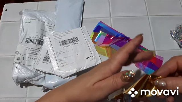 Распаковка посылок с Алиэкспресс для маникюра и не только . смотреть онлайн