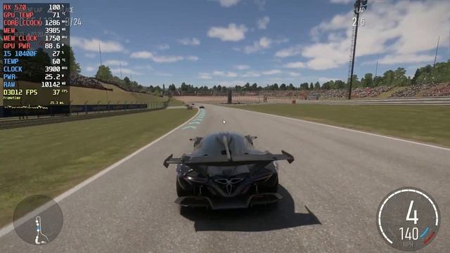 Forza Motorsport | RX 570 4GB | I5 10400F | 16GB RAM смотреть онлайн