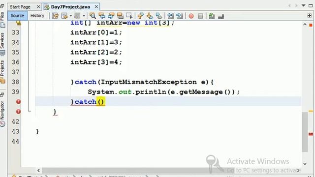 الدرس السابع والعشرون : شرح Exception смотреть онлайн