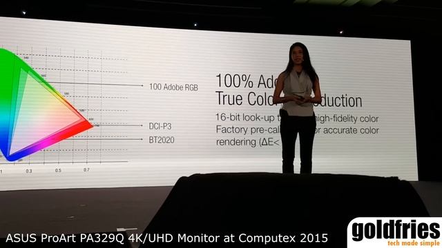 ASUS ProArt PA329Q 4K/UHD Monitor at Computex 2015 смотреть онлайн