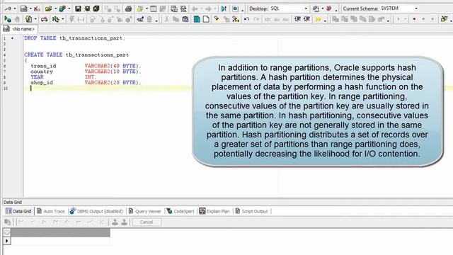 Oracle PLSQL Optimization and Table Partitions смотреть онлайн