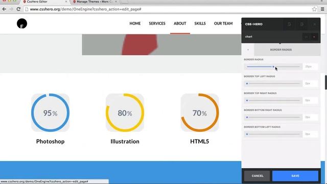 One Engine - A Free One Page WordPress Theme and CSS Hero WP plugin смотреть онлайн