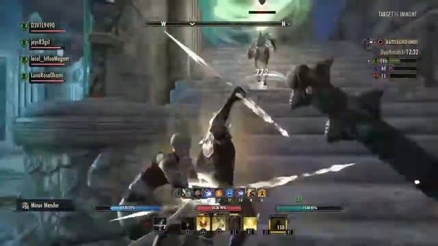 Elder scrolls online: My hybrid Templar is pretty strong for low lvl pvp смотреть онлайн