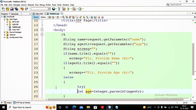 Enterprise Java Practical 4-B | Implement the following JSP applications. | Step By Step Guide. смотреть онлайн