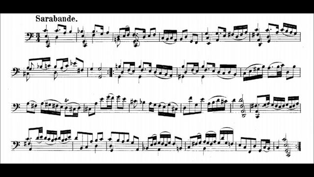 Johann Sebastian Bach: Cello Suite No.3 IV-Sarabande смотреть онлайн