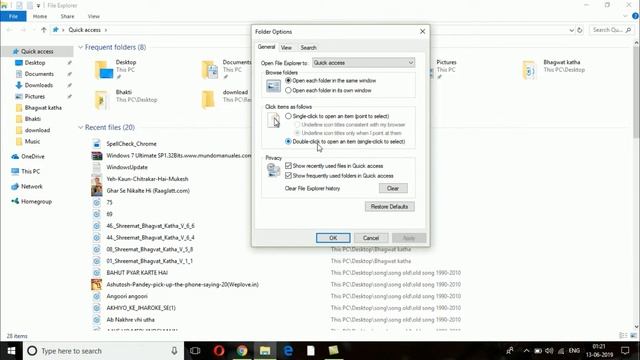 How to Open Folder Options in Windows 10 смотреть онлайн