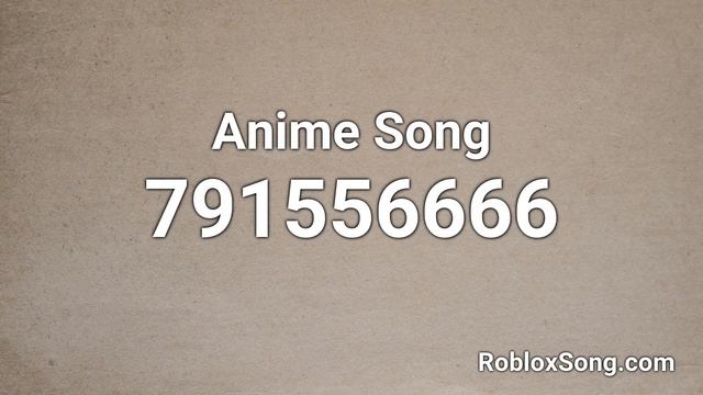 Anime Song Roblox ID - Roblox Music Code смотреть онлайн