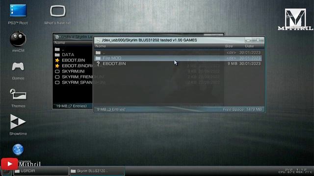 Skyrim Versi Mod Eboot Infinite Health, Infinite Stamina, Carry Weight, Free Shop, Item, PS3