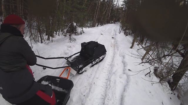 МОТОБУКСИРОВЩИК ДЛЯ РЫБАЛКИ И ОХОТЫ НОРКА СТАНДАРТ 500. ТЕСТИРУЕМ ПРОХОДИМОСТЬ. смотреть онлайн